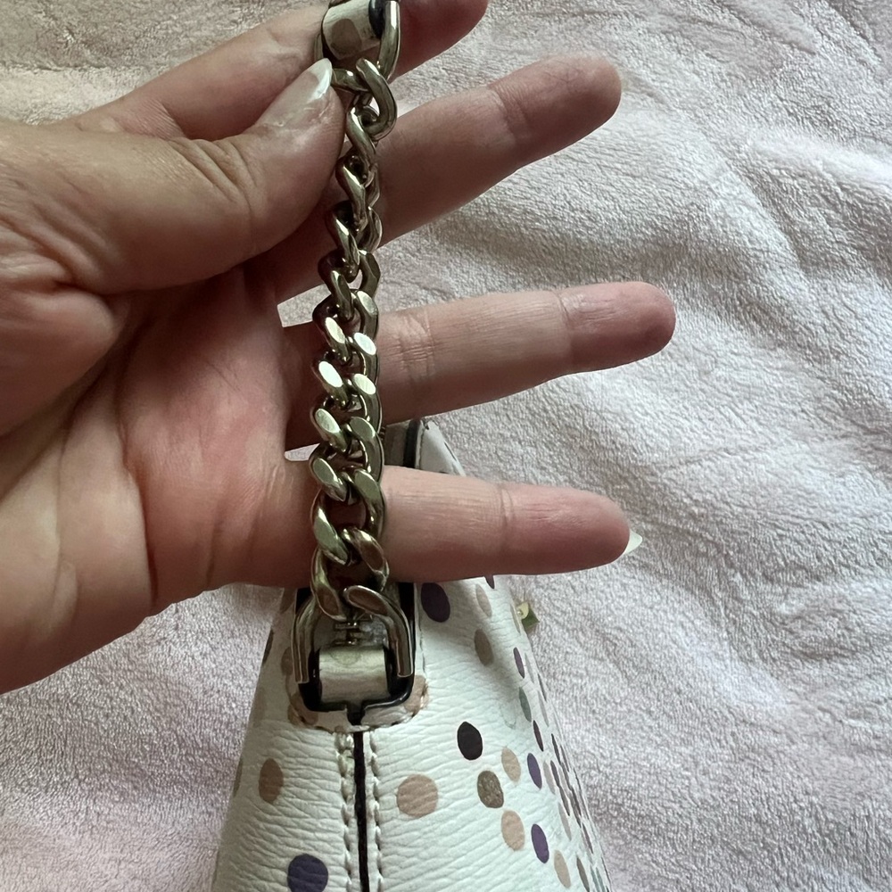 Kate Spade White Polka Dot Women's Bag - Picture 6 of 6